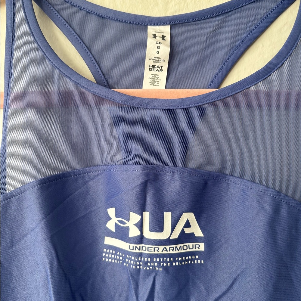 Under armour Iso-chill purple racer back tank top - Picture 3 of 3